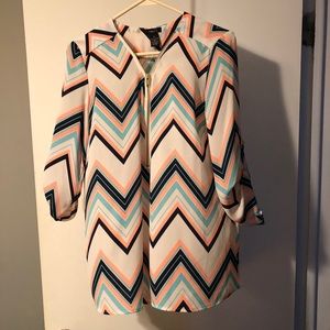 Rue 21 multi colored shirt